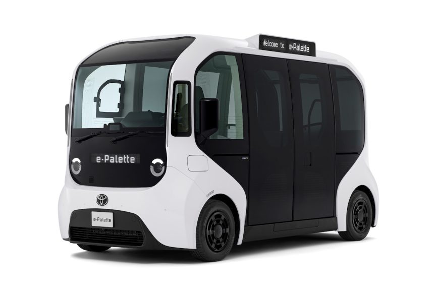 Toyota Launches Next-Generation New Mobility, Toyota e-Palette, Toyota