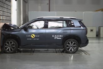 AION V Uji Tabrak EURO NCAP