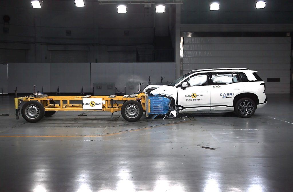 AION V Uji Tabrak EURO NCAP (Dok GAC Indonesia