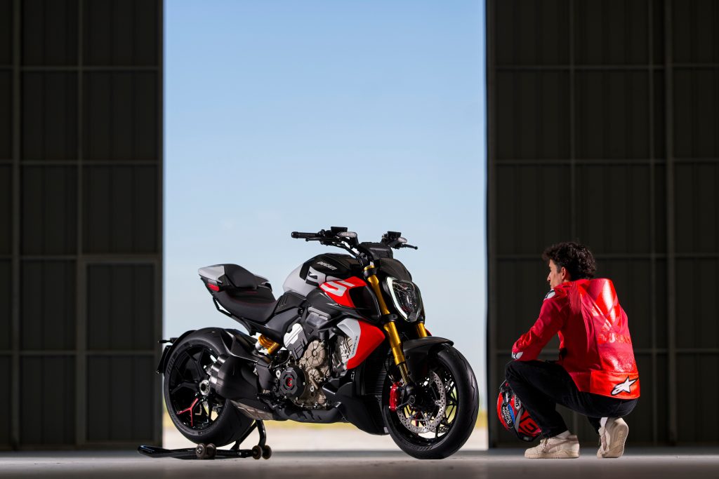 Marc Marquez, Ducati Diavel V4 RS