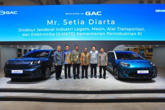 Kunjungan Kementerian Perindustrian RI ke Booth GAC di GJAW 2025