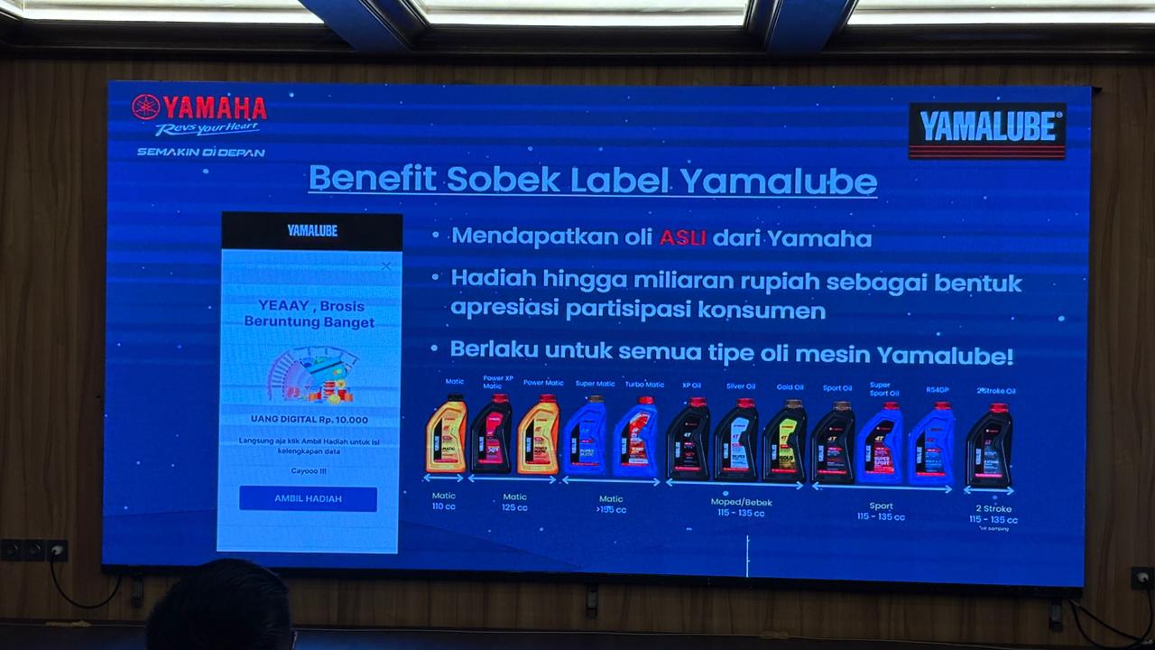 Yamaha Ungkap Hasil Investigasi, 30 Persen Oli Motor di Indonesia Palsu (Bridgeout/Fadli Ramadan)
