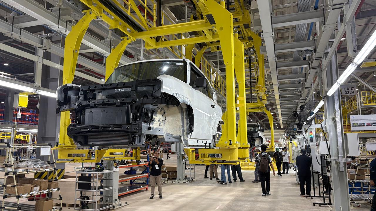 Pabrik Vinfast di Subang, Jawa Barat.