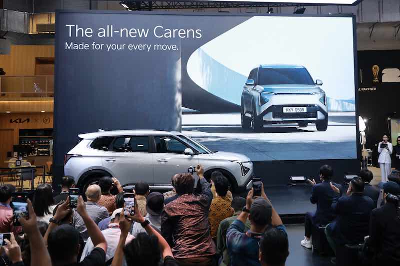 Kia Carens di IIMS 2026.