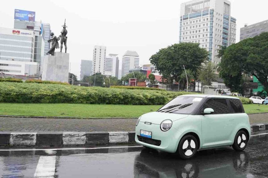 Changan Lumin, mobil listrik mungil, mobil listrik murah 2026, Changan Indonesia Indomobil, EV untuk wanita, spesifikasi Changan Lumin, mobil listrik 300km