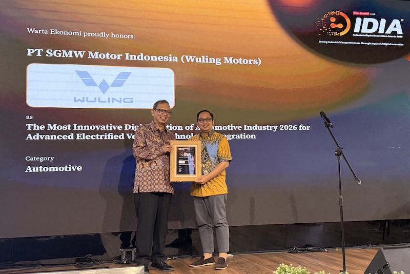 Wuling Motors, IDIA 2026, inovasi digital otomotif, mobil listrik Wuling, Darion EV, teknologi ADAS, Warta Ekonomi