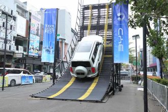 BYD Tech Culture Fest Bandung, BYD M6 DM, konsumsi BBM BYD M6 DM, uji irit BYD M6 DM Jawa Barat, pameran mobil BYD Bandung 2026