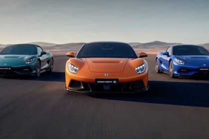 Denza Z, hypercar listrik BYD, spesifikasi Denza Z, mobil listrik tercepat, kelebihan Denza Z, e3 Sports Car Platform