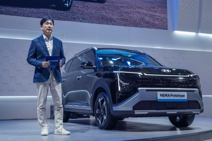 Hyundai NEIRA di ajang GIIAS 2026. Foto: PT Hyundai Motors Indonesia