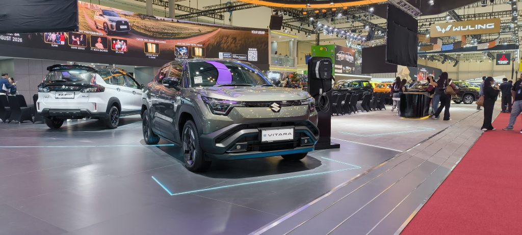 Suzuki e-Vitara di ajang GIIAS 2026. Foto: Bridgeout-Dimas Prassetyo