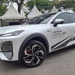 Pengunjung dapat merasakan langsung pengalaman berkendara Deepal SO7 Prime di GIIAS 2026. Foto: Changan