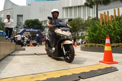 test ride vinfast viper, motor listrik vinfast, vinfast viper indonesia, harga vinfast viper, spesifikasi vinfast viper, baterai swap vinfast