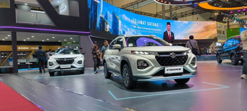 Suzuki Fronx, melengkapi line-up di booth Suzuki GIIAS 2026. Foto: Bridgeout-Dimas Prassetyo