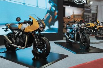 Triumph Luncurkan Thruxton dan Tracker 400 di GIIAS 2026. Foto: Bridgeout - Dimas Prassetyo