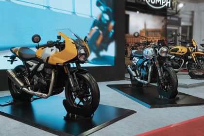 Triumph Luncurkan Thruxton dan Tracker 400 di GIIAS 2026. Foto: Bridgeout - Dimas Prassetyo
