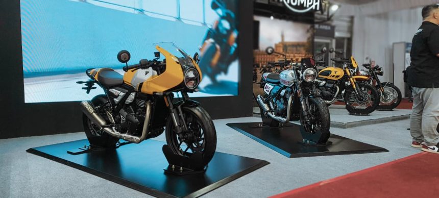 Triumph Luncurkan Thruxton dan Tracker 400 di GIIAS 2026. Foto: Bridgeout - Dimas Prassetyo