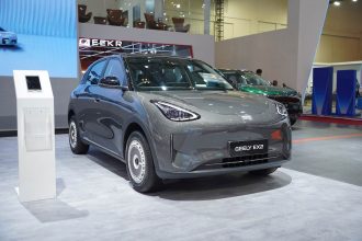 Geely EX2 GIIAS 2026, Modifikasi Geely EX2, Geely EX2 HSR Wheel, Mobil Listrik Geely, Geely Auto Indonesia