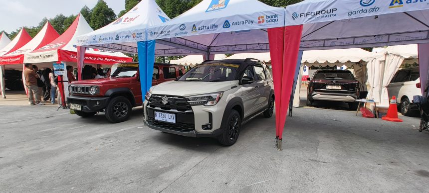 Suzuki XL7 jadi salah satu unit yang paling diminati di test drive GIIAS 2026. Foto: Bridgeout - Dimas Prassetyo
