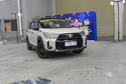 Pengunjung dapat melakukan test drive New XL7 Hybrid di GIIAS 2026. Foto: Bridgeout - Dimas Prassetyo
