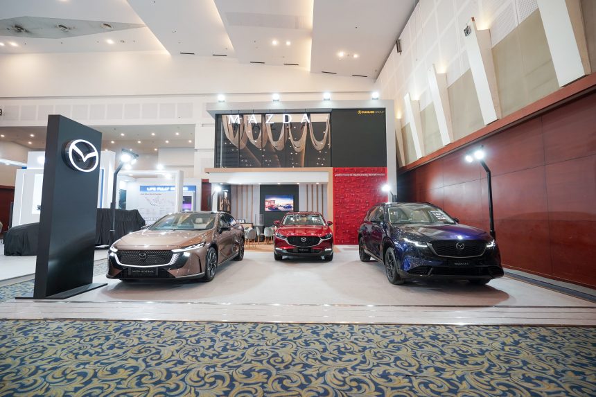 Booth Mazda di GIIAS 2026 Surabaya.