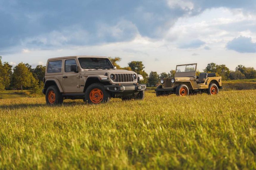Jeep Wrangler JL 2A, Jeep Wrangler 2027, Willys CJ 2A, sejarah Willys MB, edisi khusus Jeep