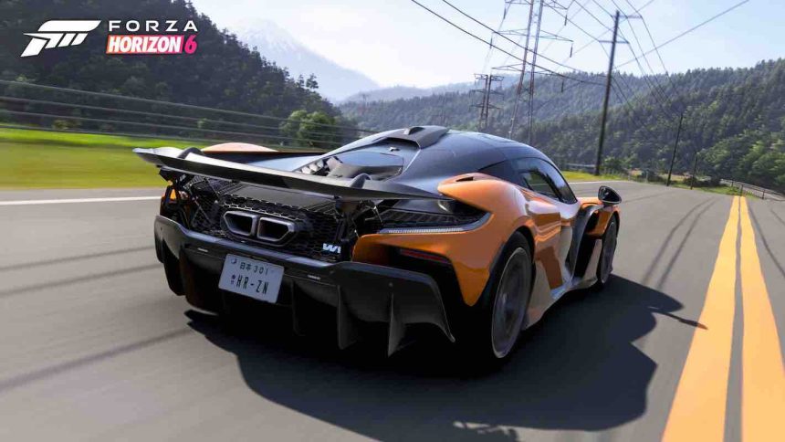 McLaren W1, Forza Horizon 6, McLaren W1 Forza, DLC Car Pass Forza, supercar McLaren W1, game balap Xbox