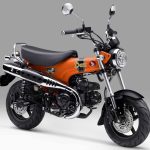 Honda ST125 Dax, Honda Dax 125, keistimewaan Honda Dax, warna baru Honda Dax, Candy Energy Orange, Pearl Shining Black, AHM, motor hobi