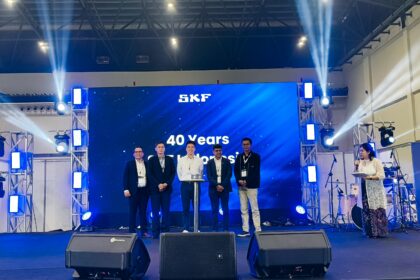 Perayaan 40th SKF Indonesia di Automechanika 2026. Foto: Bridgeout - Dimas Prassetyo