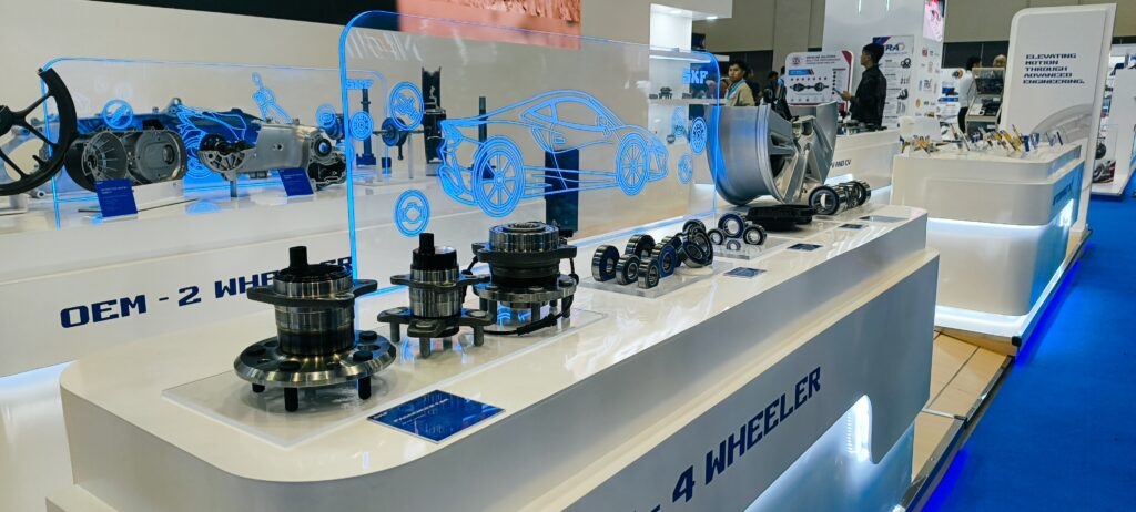 Booth SKF Indonesia di ajang Automechanika 2026. Foto: Bridgeout - Dimas Prassetyo