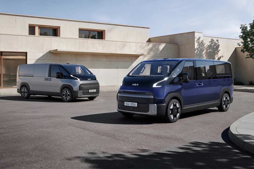 Kia PV7, Kia PV7 Passenger, Kia PV7 Cargo, Kia PBV, IAA Transportation 2026, mobil listrik komersial,
