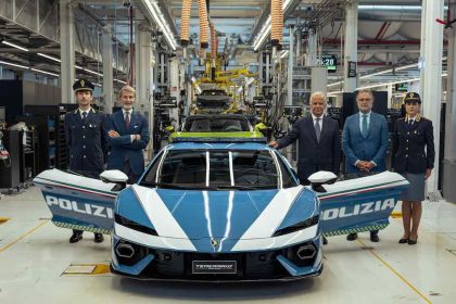 Lamborghini Temerario, mobil polisi Lamborghini, Polizia Italia, supercar V8 hybrid, Temerario Polizia,