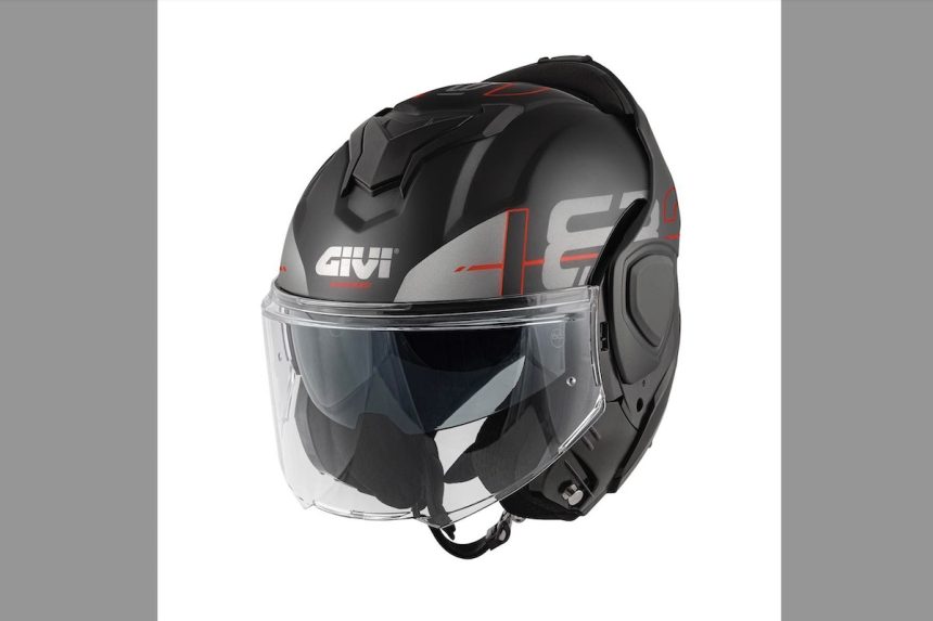 GIVI X36, helm modular GIVI, GIVI X36 Carbon, helm flip back 180, harga GIVI X36, spesifikasi GIVI X36,
