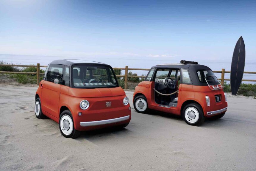 Fiat Topolino 2027, Fiat Topolino Open Air, Mobil Listrik Mungil, FIAT North America, Mobil Listrik AS, Sanlorenzo Yacht, Monsterlino, Low Speed Vehicle, Mobil Ramah Lingkungan, Stellantis