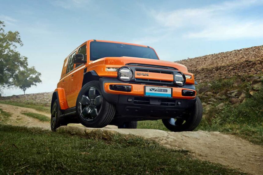 iCAR V23, iCAR V23 Type Z, SUV Listrik iCAR V23, Fitur iCAR V23, Mobil Listrik Terabas Banjir, Ground Clearance iCAR V23, Chery iCAR V23