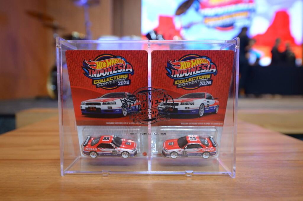 Hot Wheels Collectors Convention Dinner 2026, lelang Hot Wheels 200 juta, Manson Cheung Hot Wheels, diecast nomor seri 1 Hot Wheels, IMX 2026 ICE BSD, komunitas diecast Indonesia