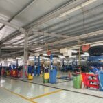 Aktifitas bengkel Suzuki Indomobil Sales di Pulogadung Jakarta Timur. Foto: Bridgeout-Dimas Prassetyo