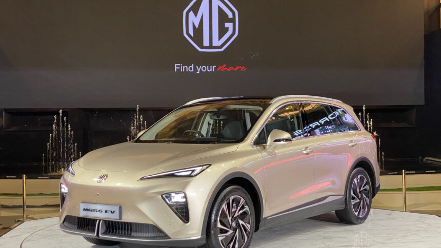 MG Indonesia memperkenalkan MG MGS6 EV untuk pasar otomotif Tanah Air. Foto: Bridgeout Indonesia