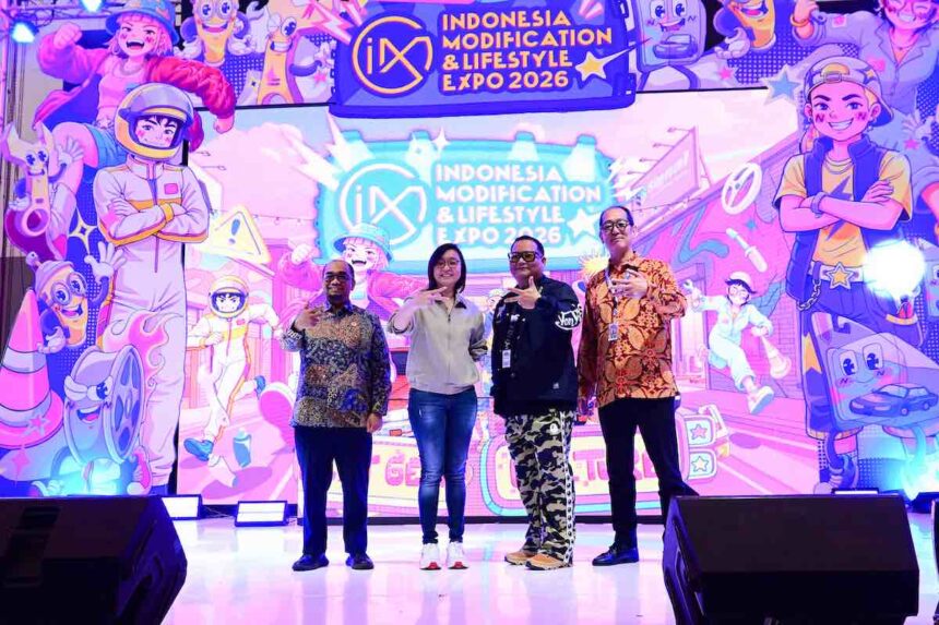 IMX 2026, pameran modifikasi Indonesia, Indonesia Modification Expo 2026, ICE BSD pameran otomotif, Drift Bull Lamborghini Murcielago, Supergiveaway Kijang GH Style, legenda JDM IMX 2026