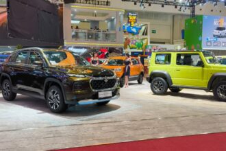 Suzuki Grand Vitara Mengisi Line-Up Booth Suzuki di GIIAS 2026. Foto: Bridgeout-Dimas Prassetyo